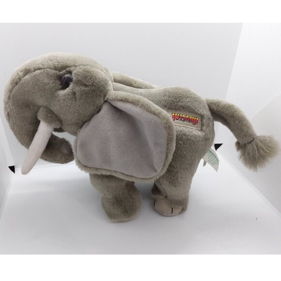 VTG Trendmasters Jumanji Elephant Plush Stuffed Animal 12 Inch Rare Vintage 1995 - Picture 1 of 3